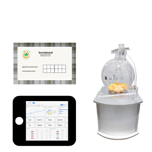 Lotto Ball Raffle Components
